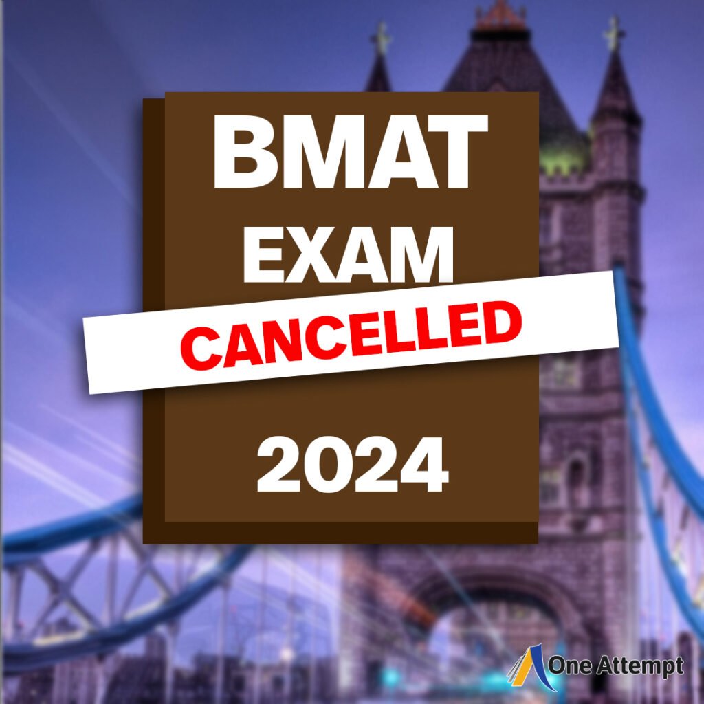 BMAT Exam Cancelled